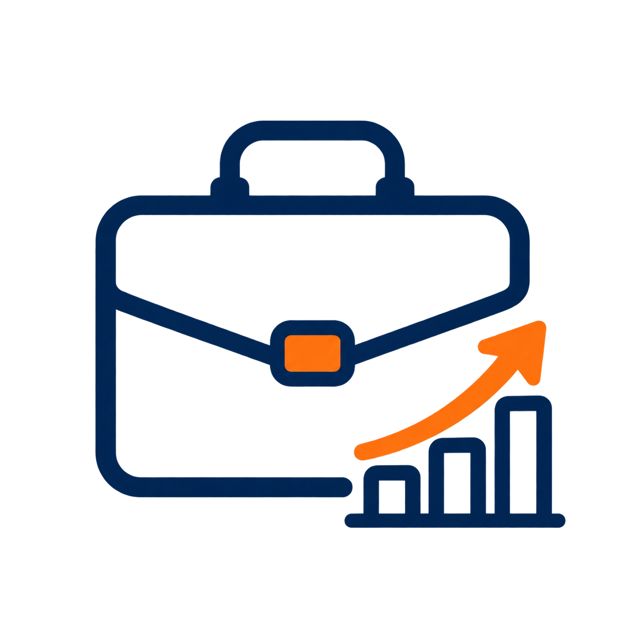 Small business growth icon